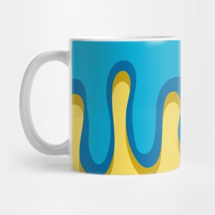 The Sludge - Blue & Yellow Mug